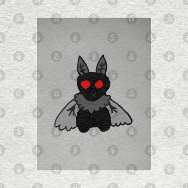 Cutie Mothman by ValinaMoonCreations